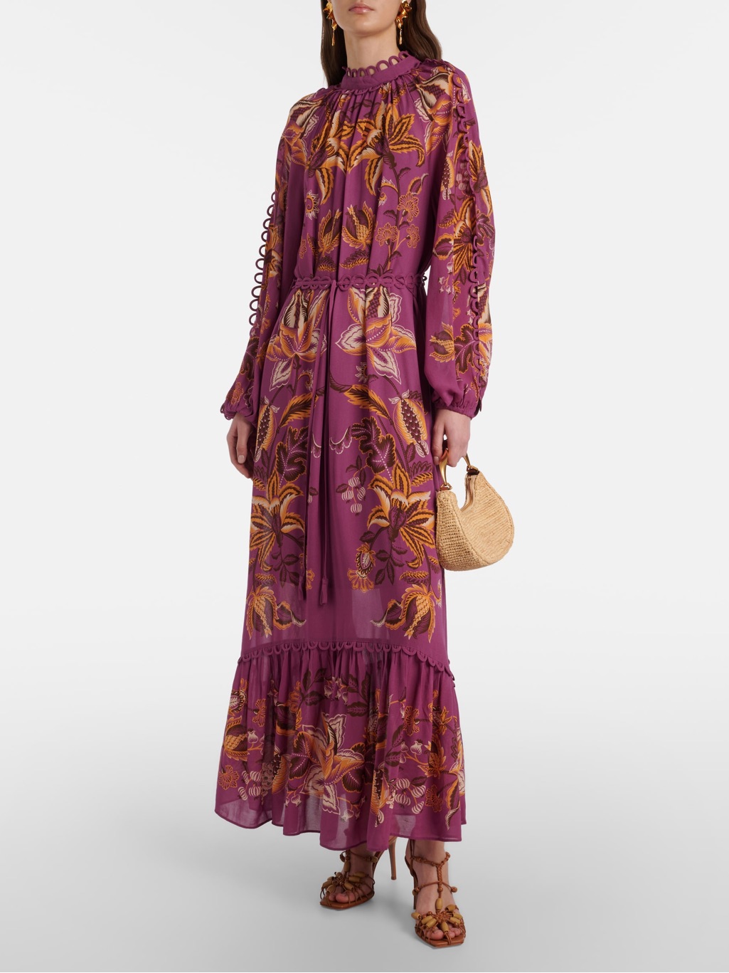 Farm Rio Floral maxi dress
